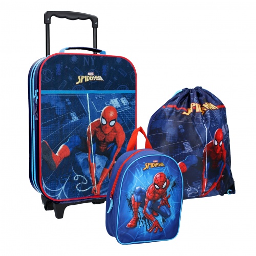 SPIDERMAN 3 в 1 - куфар раница и торба