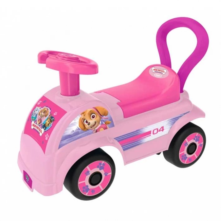 PAW PATROL Розово детско камионче проходилка