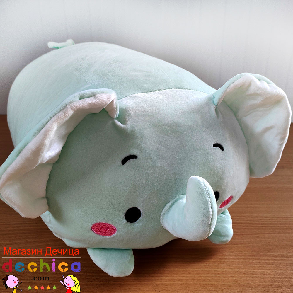 Възглавница-играчка Слон 60 см
