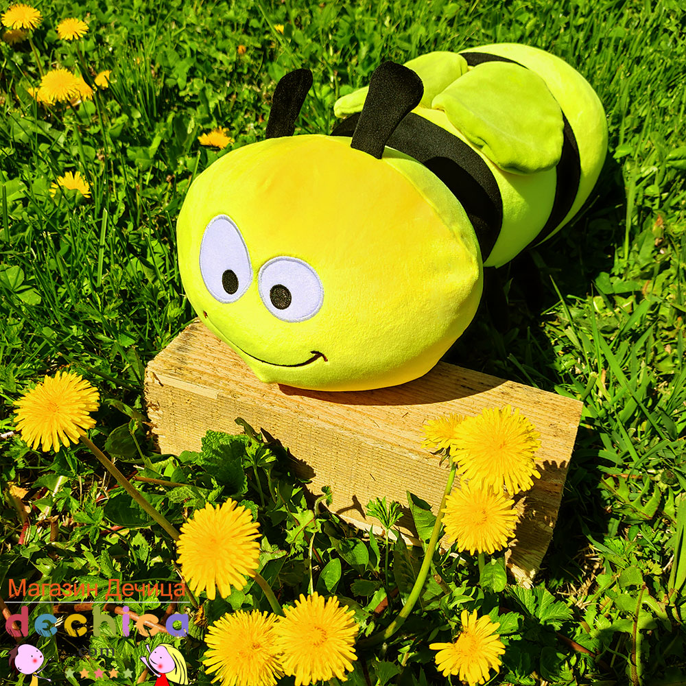 Възглавница-играчка Пчела 55 см