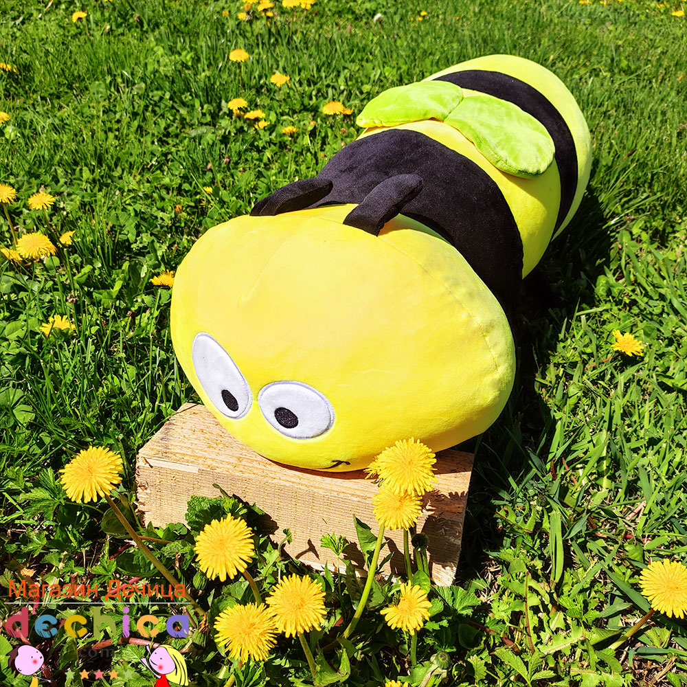Възглавница-играчка Пчела 90 см