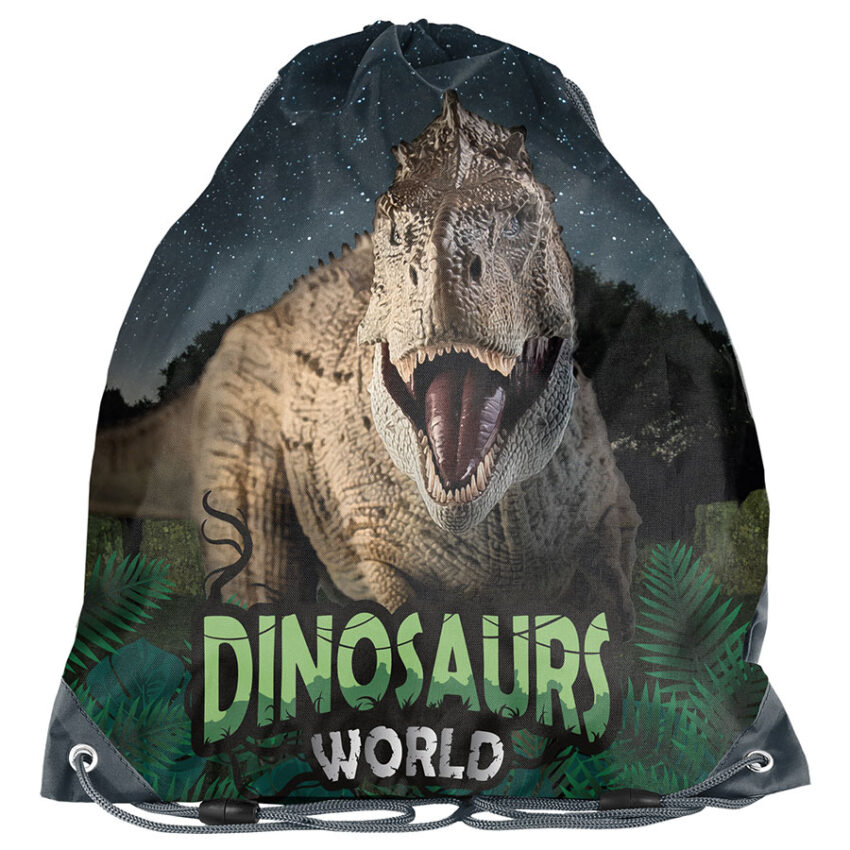 спортна торба динозавър