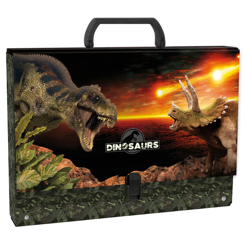 куфарче с дръжка динозаври
