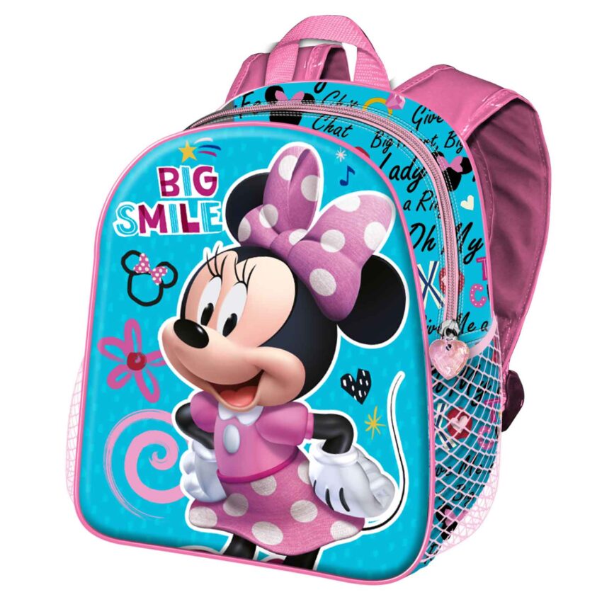 MINNIE MOUSE Big Smile 3D малка раница